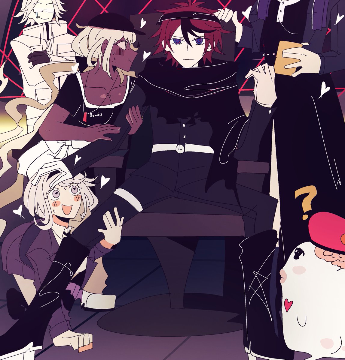 takkunyaki's tweet image. this is what shoots into my brain when i think of ed 41 overlord