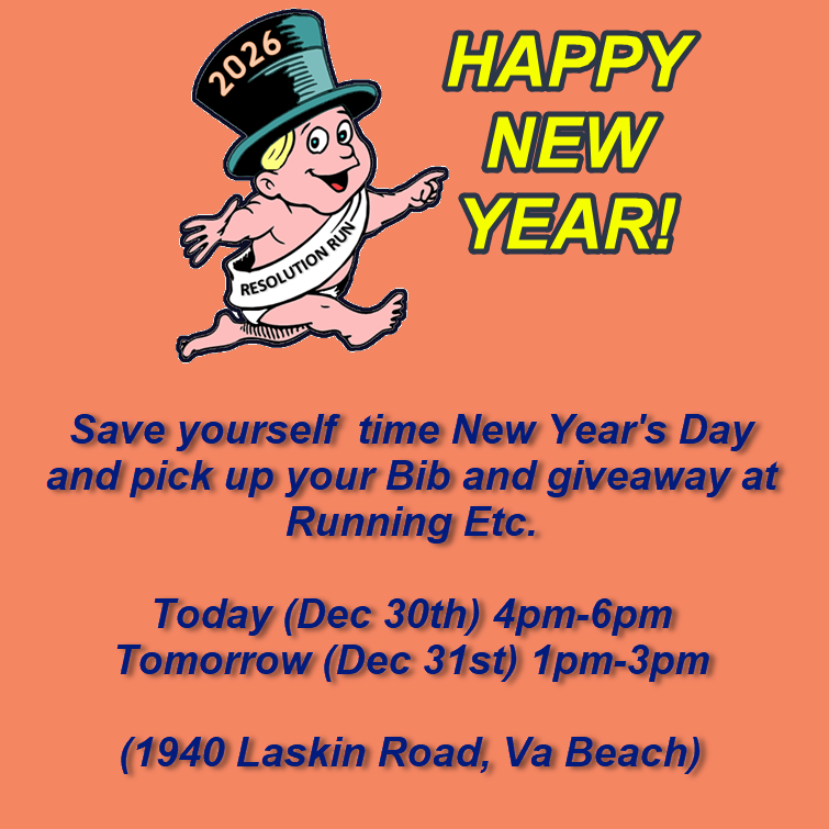 TheStriders's tweet photo. Tidewater Striders Resolution Run Packet PickUp! https://t.co/ZFk0AXTH8x