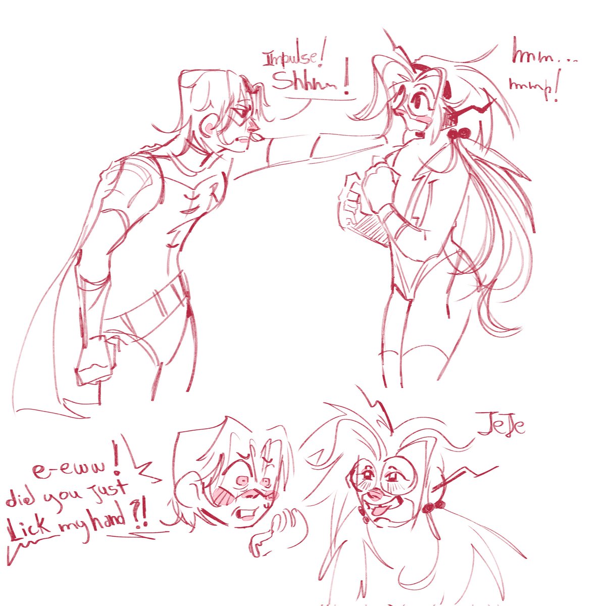 xinxu_lin's tweet image. FAKE JEJE... 😋 ewww #timbart #timdrake #bartallen #impulse