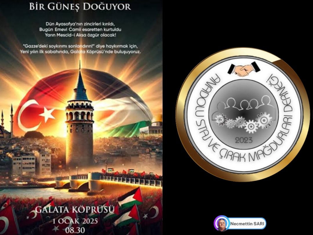 ncmttn1461's tweet photo. @Yusuf__Tekin ANADOLU STAJ/ÇIRAK MAĞDURLARI DERNEĞİ OLARAK MAZLUM MÜSLÜMAN GAZZE/FİLİSTİN HALKININ YANINDAYIZ

AZİZ VE ASİL MÜSLÜMAN TÜRK MİLLETİ HER ZAMAN VE HER DAİM MAZLUMUN VE MAĞDURUN YANINDA ELİF GİBİ DİK DURMUŞTUR

KARDEŞLERİMİZİN YANINDAYIZ

Sigorta Yapılmadan
#StajaÇırağaAdaletOlmaz https://t.co/XUdx97ln52
