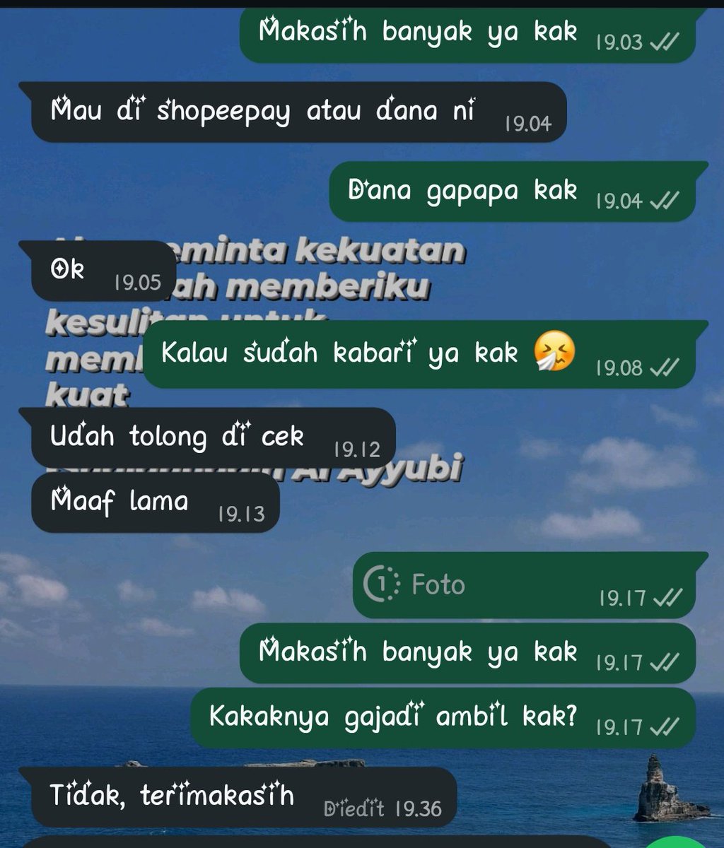 kosmoscokelat's tweet photo. Salah kirim, tapi Alhamdulillah saldonya dikembaliin 😭🤲. Sehat selalu &amp; lancar rejekinya orang baik. https://t.co/hgVEkJzFlT