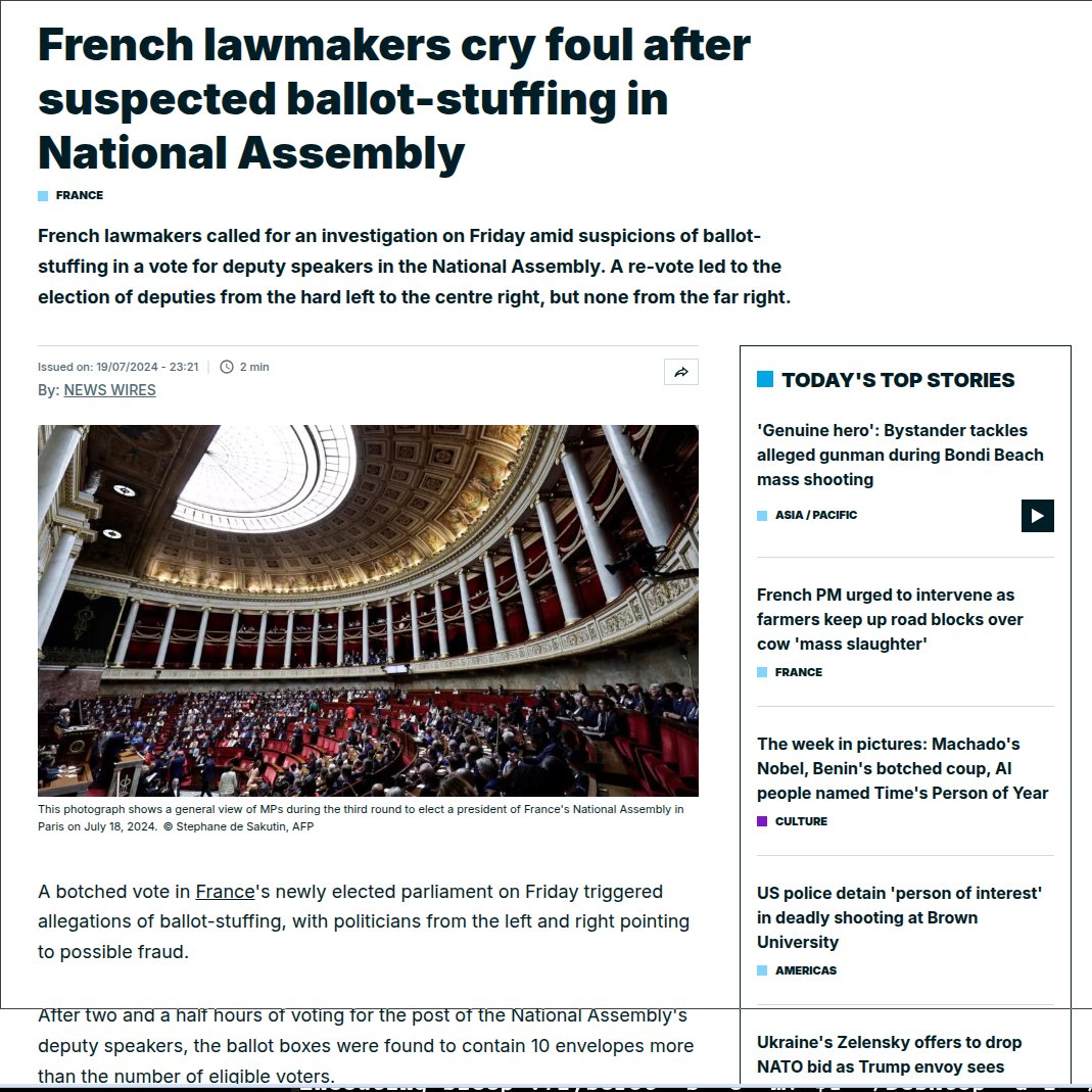 BrianGPowell's tweet image. "#France uses #HandCountPaperBallots+good elections"-#l07 
Was #MaCron vs #LePen election fair? [Just wondering+I heard rumors it wasn't]
See attached graphic screenshot of #RiggedElections suspected in #France
What about #HangingChads+MANY cheat tactics@#FL for #Election2000!?