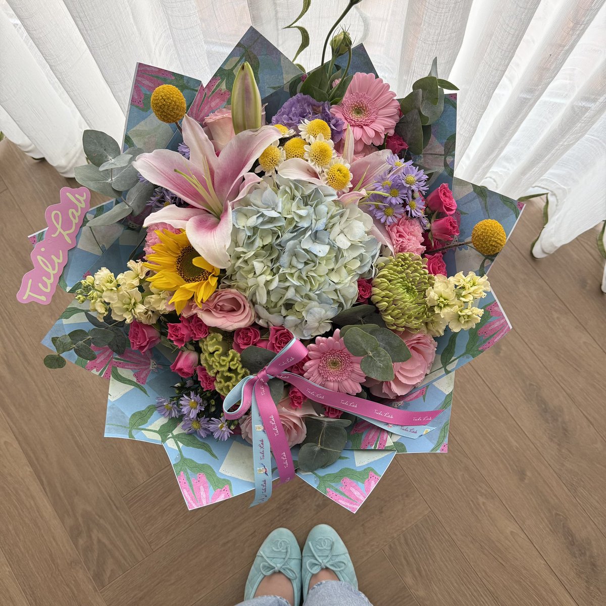 tulilab's tweet image. نتائج القهوة الحلوه طلعت في تنسيق هذا البوكية 🌸🩵🪄