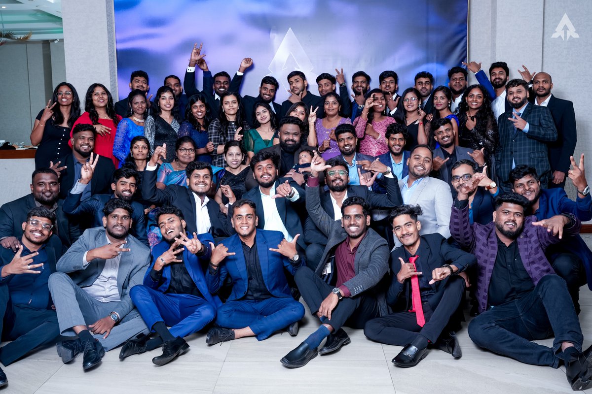 Apptimus_tech's tweet photo. As 2025 comes to an end, we’re truly grateful for every effort, every late night, and every small win at Apptimus.

None of this would be possible without our amazing team. Appfinity was a beautiful reminder of how far we’ve come together. Here’s to moving forward as one ❤️🥂 https://t.co/uUf3T0TjUE