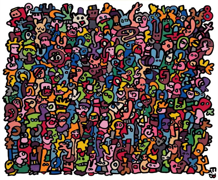 Art of the Day! "Migrants". Buy at: ArtPal.com/frob?i=130129-…