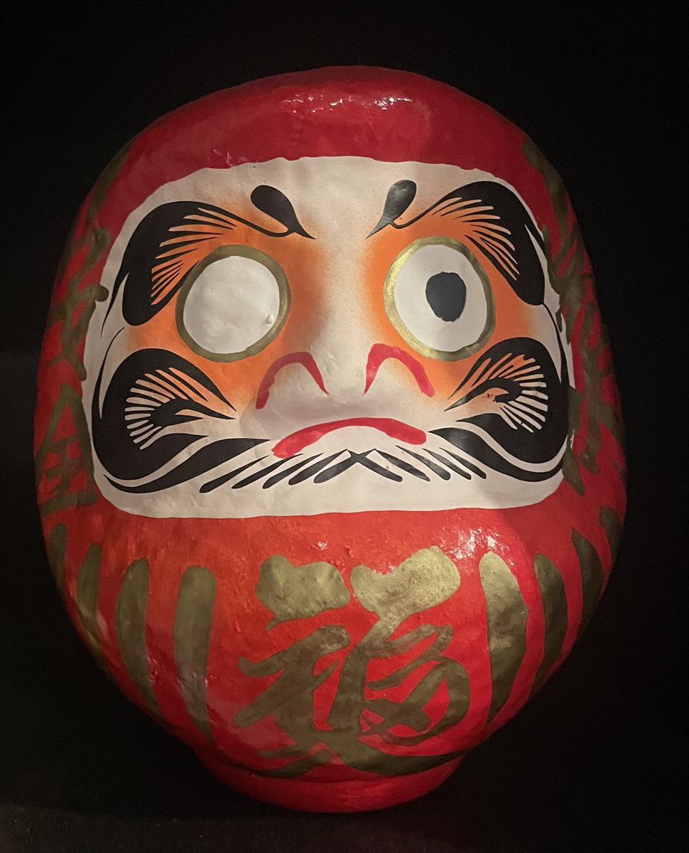 bud56k's tweet photo. My daughter (the psychic) is home for the holidays—and she just had a download.

She saw me walk up to my Daruma and color in its right eye.

If you know Daruma lore… you know that’s not random.

🎙️ Tune into this week’s $toby Late Night to hear what this means. https://t.co/8TYFGKrOzF