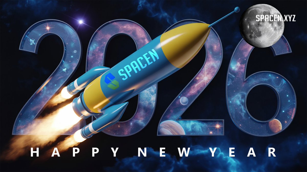 spacenNFT's tweet photo. 🚀🎆 New Year, new galaxies! 

🎅 In 2026 #SpaceN expands the universe of #NFT intelligence—smarter tools, richer insights, and more opportunities for collectors everywhere. 

🌌✨ Explore boldly! 

#NewYear2026 https://t.co/R2b6kleBgG