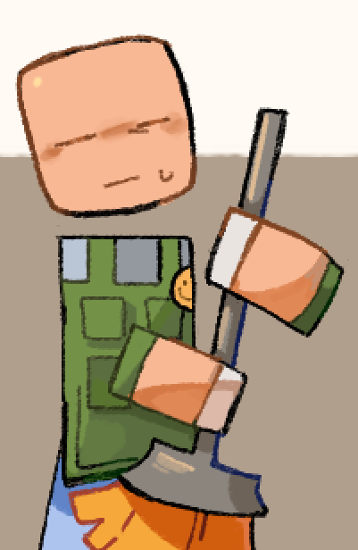 i'll do an art dump after new years but for now have this quick janitor  civillian render 
design not by me, however theres add-ons