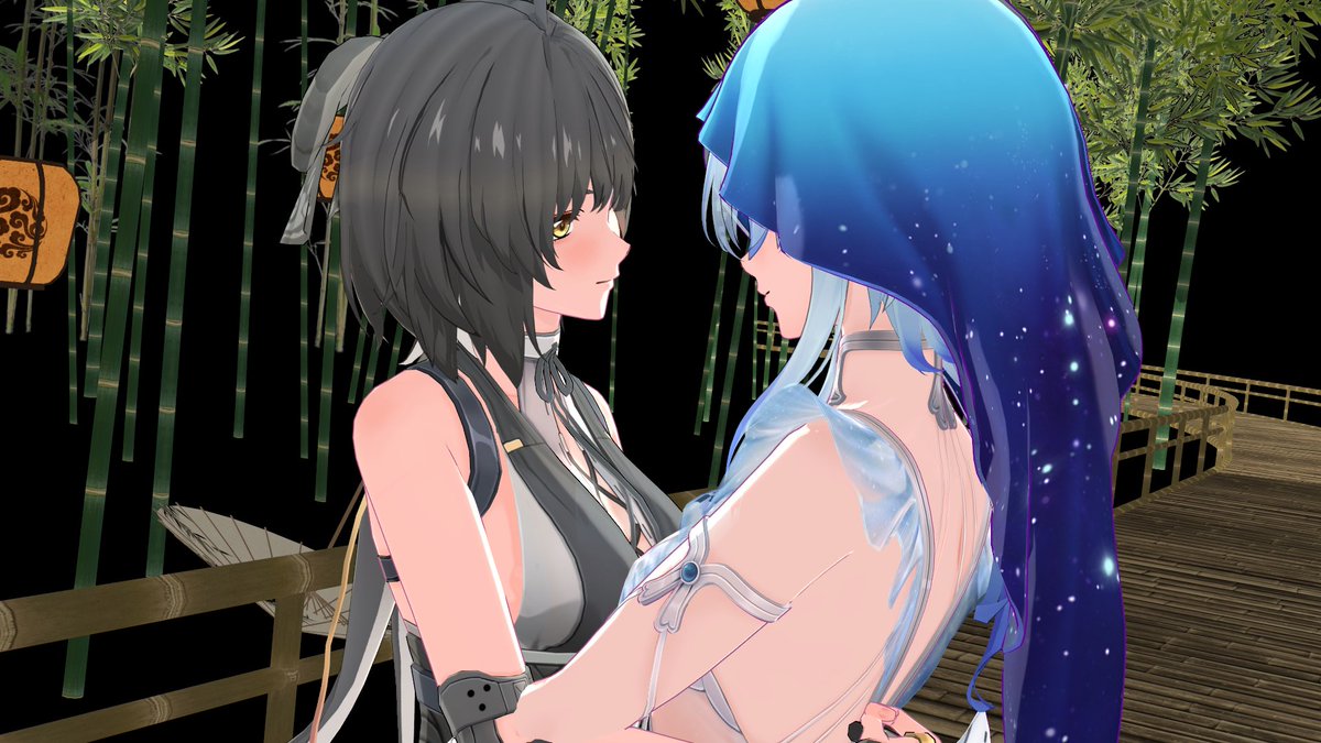 😘🖤💙

#Shorekeeper #Rover #starkeeper #WuWa #yuri