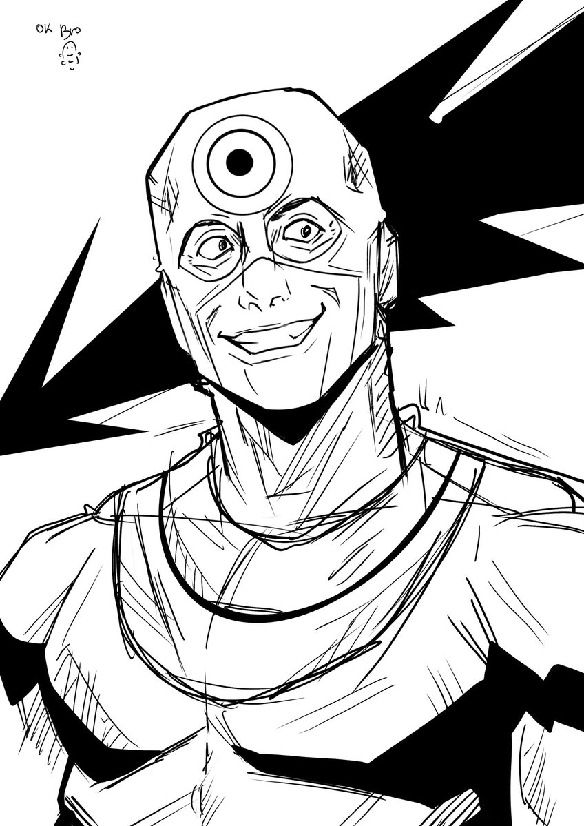 keanurye's tweet image. @ermemerm bullseye doodle