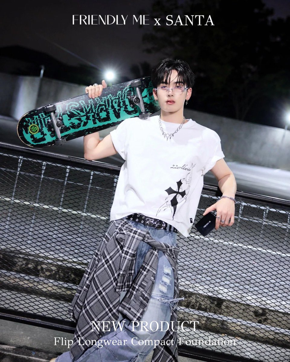 FriendlyMe_TH's tweet image. NEW PRODUCT ✨
FRIENDLY ME x SANTA
Flip Longwear Compact Foundation

ผิวเป๊ะ คุมมัน ติดทนทุกไลฟ์สไตล์
พร้อมลุคเท่ที่มั่นใจได้ตลอดวัน 🖤

💰 ราคา 890 บาท
🎁 ฟรี POSTCARD ขนาด 4x6 นิ้ว 
(สุ่ม 1 ใบ)
📌 ของแถมมีจำนวนจำกัด

🛍️🛒 shop.line.me/@friendlyme/pr…

🚚เริ่มจัดส่งสินค้าวันที่ 7…