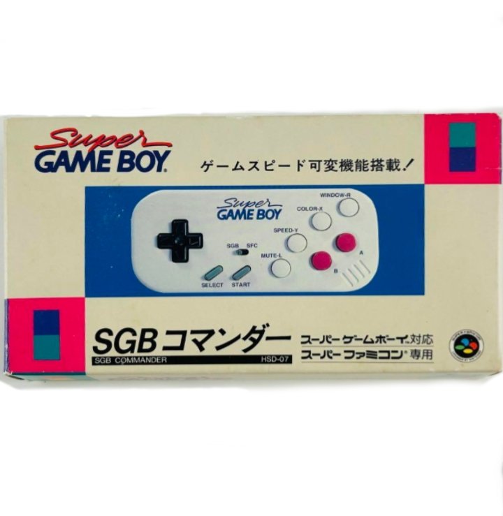 3966.SGBコマンダー 1994年ホリ電機㈱(現 ホリ㈱)より発売されたSFC用