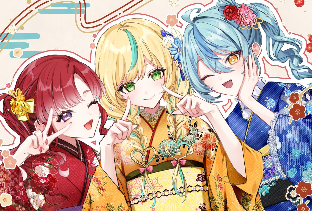 y__a_z's tweet image. ♡𝙷𝙰𝙿𝙿𝚈 𝙽𝙴𝚆 𝚈𝙴𝙰𝚁♡
#さおと名画 #はひふへポートレート #珠乃イラスト