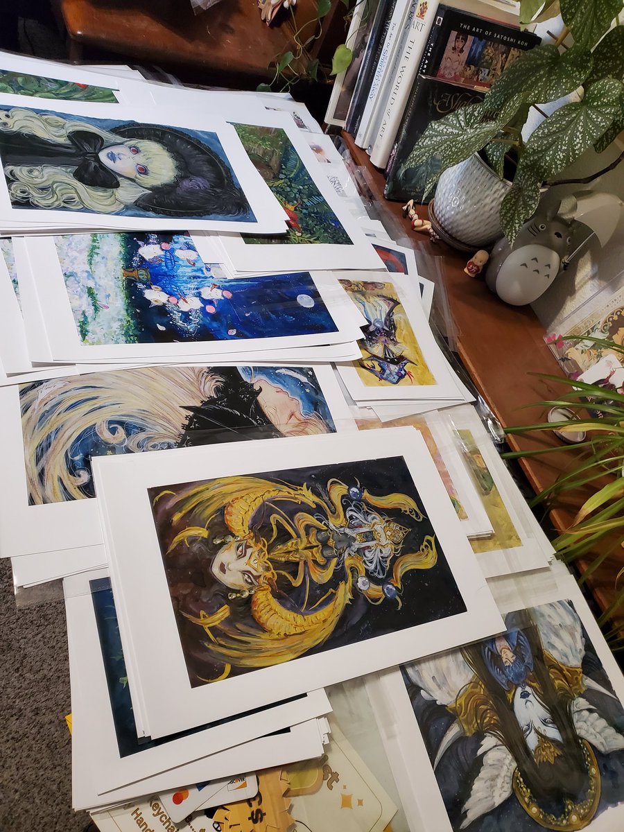 absolute_ama's tweet image. Prepping for this weekend's Sacanime! 😵‍💫✨️