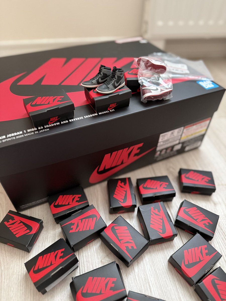 数ヶ月前の自分から

クリスマスプレゼントが届く

スニーカーのプラモと

スニーカーのガチャガチャ

これらだけで軽く本物が買えてしまいます

ワオ(о´∀`о)