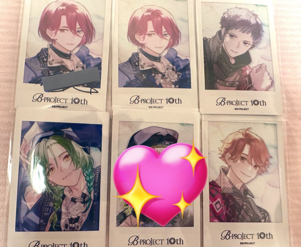 交換】B-PROJECT Bプロ 10th Memory POP UP SHOP 特典 ブロマイド