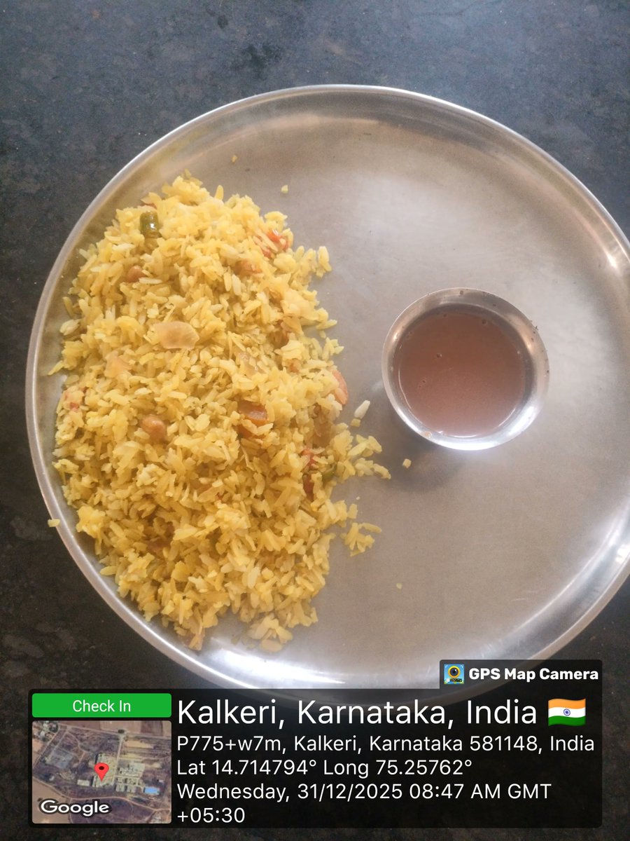 579Sc's tweet image. ಬೆಳಗಿನ ಉಪಹಾರ #SocialAudit_SWDMeals #SocialWelfare_Karnataka