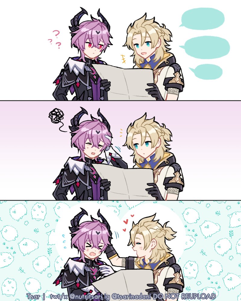 duwurin ❤️ 
#Durin #Albedo #Genshinfanart