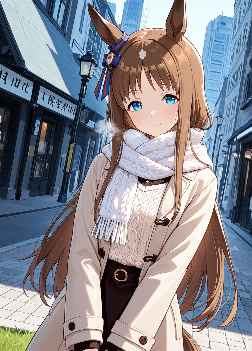 今日の1枚 朝 ☀️ #ウマ娘 #グラスワンダー