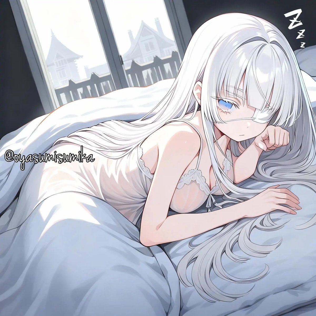 棗お嬢様のご起床

#AIart 
 #AIイラスト
 #AIイラスト大好きさんと繋がりたい 
 #AIイラスト術師さんと繋がりたい