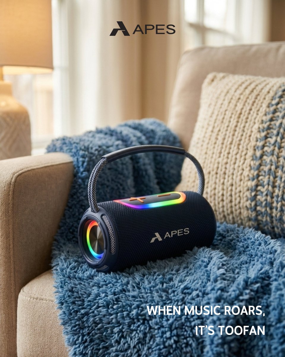 Apes62730's tweet image. When music roars, it’s Toofan.”
Small size, wild power. Built to shake vibes, not pockets.
Let the bass talk louder than the winter wind.
#APESAudio #ToofanSpeaker #RoaringBass #OutdoorBeast #SpeakerVibes #MusicLovers #BluetoothSpeaker #TrendingTech #GadgetGoals #WinterBeats