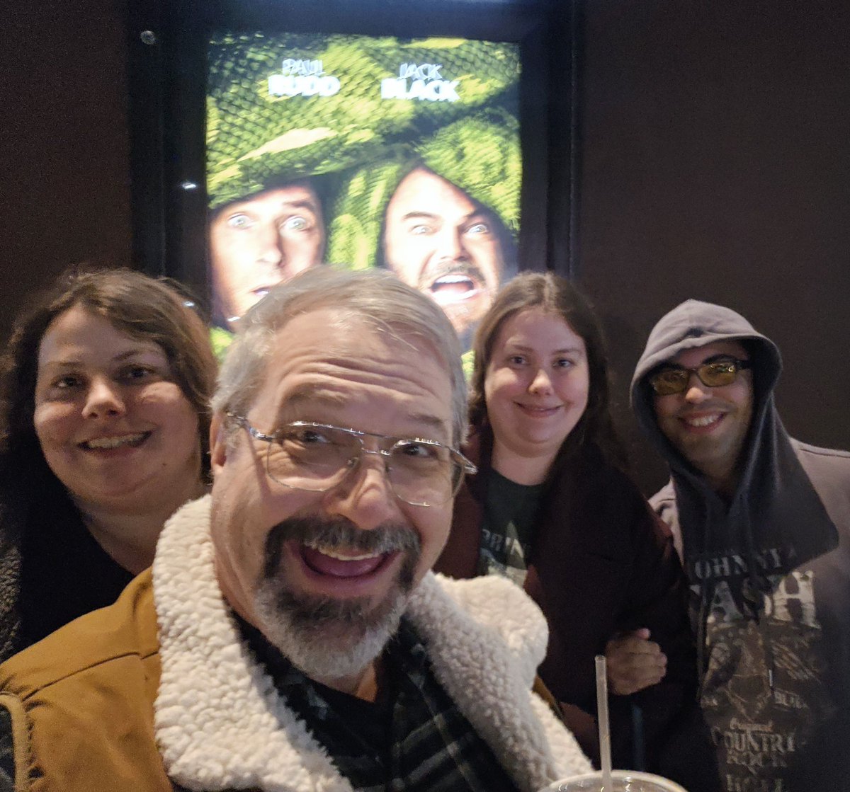 Took my girls and my son-in-law to see THE ANACONDA tonight.  What a hilarious film!!