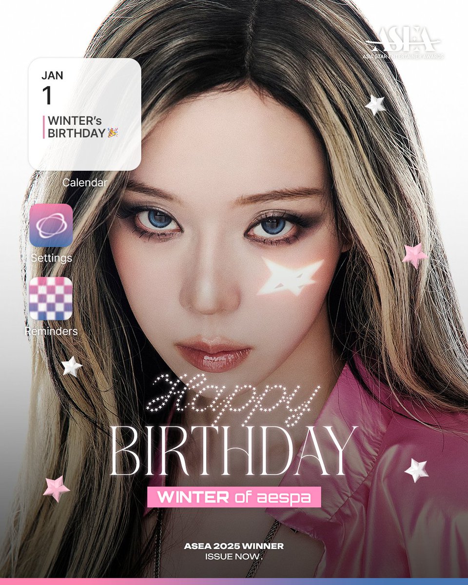 𝗔𝗦𝗘𝗔 𝟮𝟬𝟮𝟱 𝗪𝗜𝗡𝗡𝗘𝗥 𝗜𝗦𝗦𝗨𝗘 𝗡𝗢𝗪📰 #에스파 #aespa #윈터 #WINTER  2026.01.01 HAPPY #윈터 DAY🎂 생일을 축하합니다!🥳 🏆𝐀𝐒𝐄𝐀 𝟐𝟎𝟐𝟔🏆 #COMINGSOON  💌1월 월간 투표 1/2 오픈 🗳️#뮤빗 #Mubeat #포도알 #PODOAL #ASEA #ASEA2025 #ASEA2026 ...