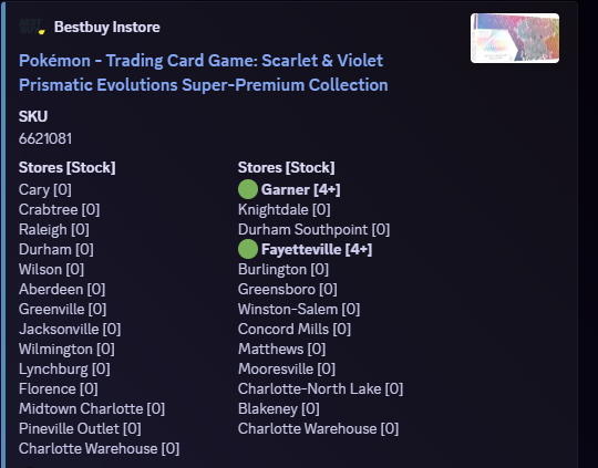 PokeFinder - Pokemon TCG Drops, Deals & News! tweet media