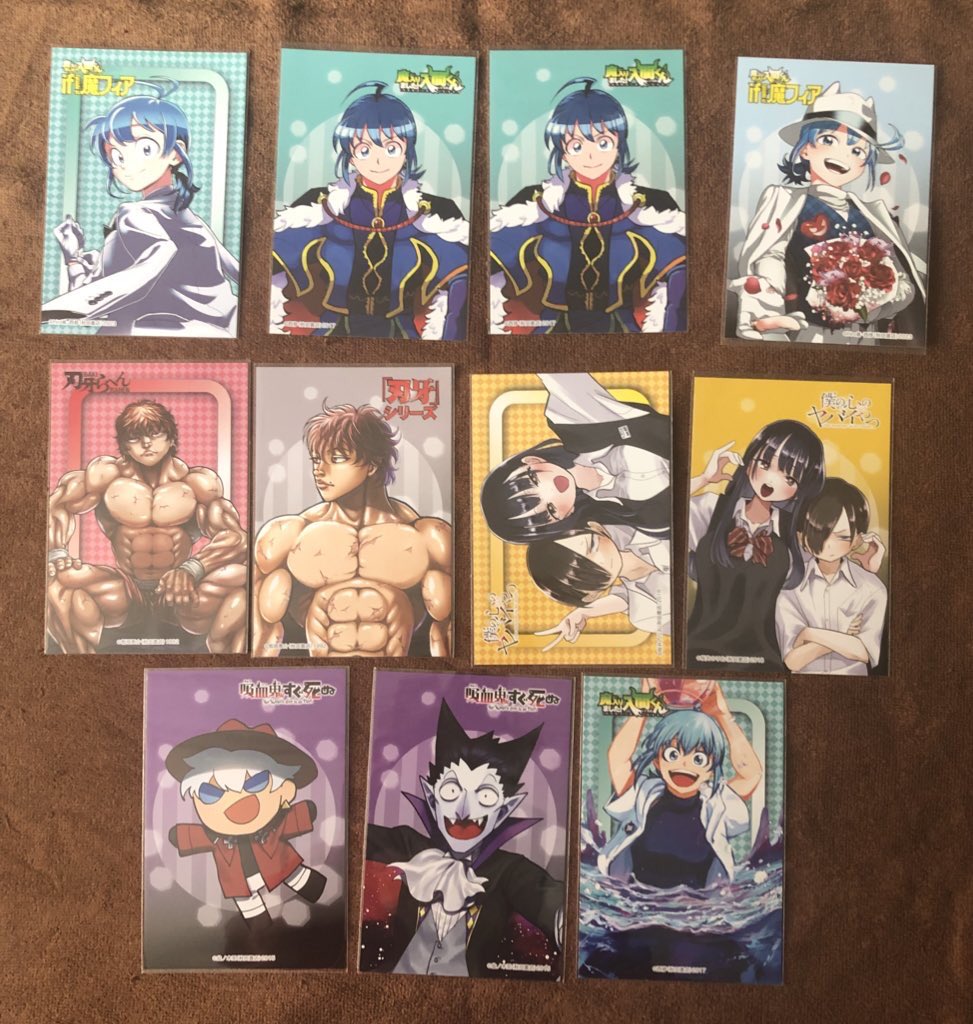 Kokage_sz's tweet photo. 【交換】秋田書店 C107コミケ 冬コミ 特典

譲
弱虫ペダル,僕ヤバ,吸死,上伊那ぼたん,刃牙,魔入りました入間くん,if魔フィア,他
求
弱虫ペダル 東堂(︎画像3)

都内手渡し,郵送
本日コミケ現地×
よろしくお願い致します https://t.co/6BG0x8s3Yn