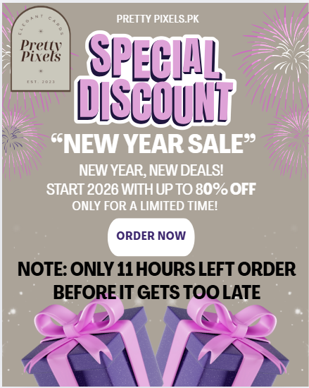 aleenarahma_194's tweet photo. Note: Only 11 hours left. Order now before it gets too late🥳                                                                                                            #NewYeardiscount #Affordableprices #Salegoingtoend #SpecialDiscount #Lowprices #PrettyPixels https://t.co/zwsnhJmhRx