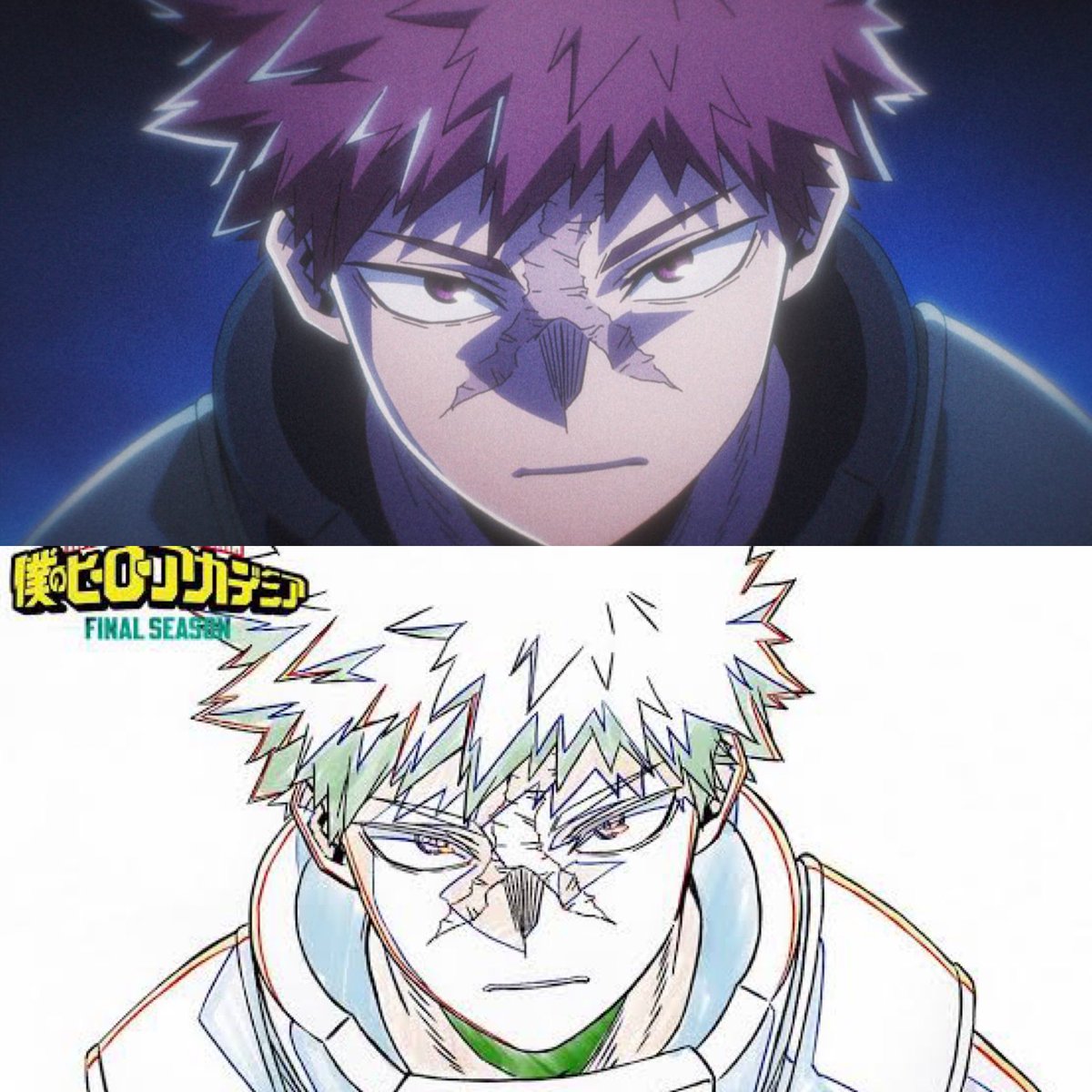 k42wKKihKBGTvXv's tweet photo. 爆豪と駆藤シンクロしてる感じが最高！！ https://t.co/QgI44uDdTJ