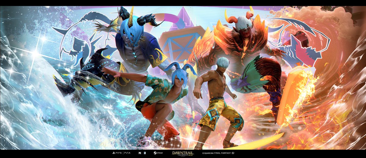 4un_Feloran's tweet image. #FF14 #GPOSERS 《Final Fantasy XIV》クロニクルクエスト：至天の座アルカディア：ヘビー級編
"Your time is up,my time is now."