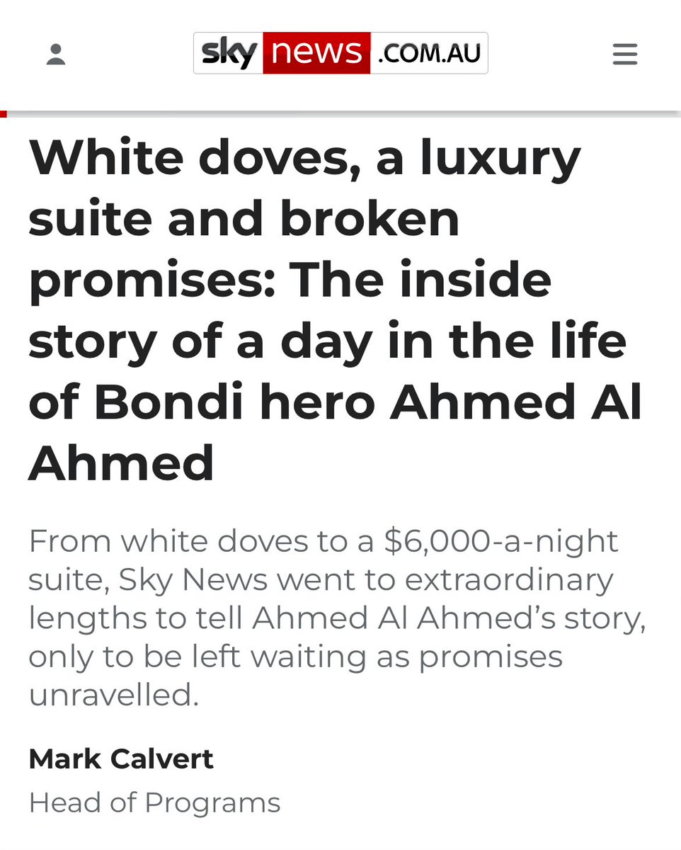 making sharri markson buy some doves and a free stay at a hotel and then not showing up to the interview is hero shit. he’s simply adding hero points to the tally