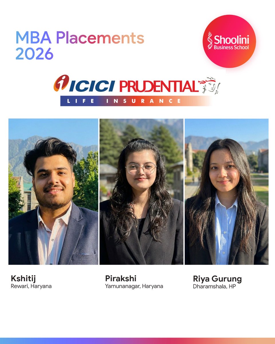 Shoolini University tweet media