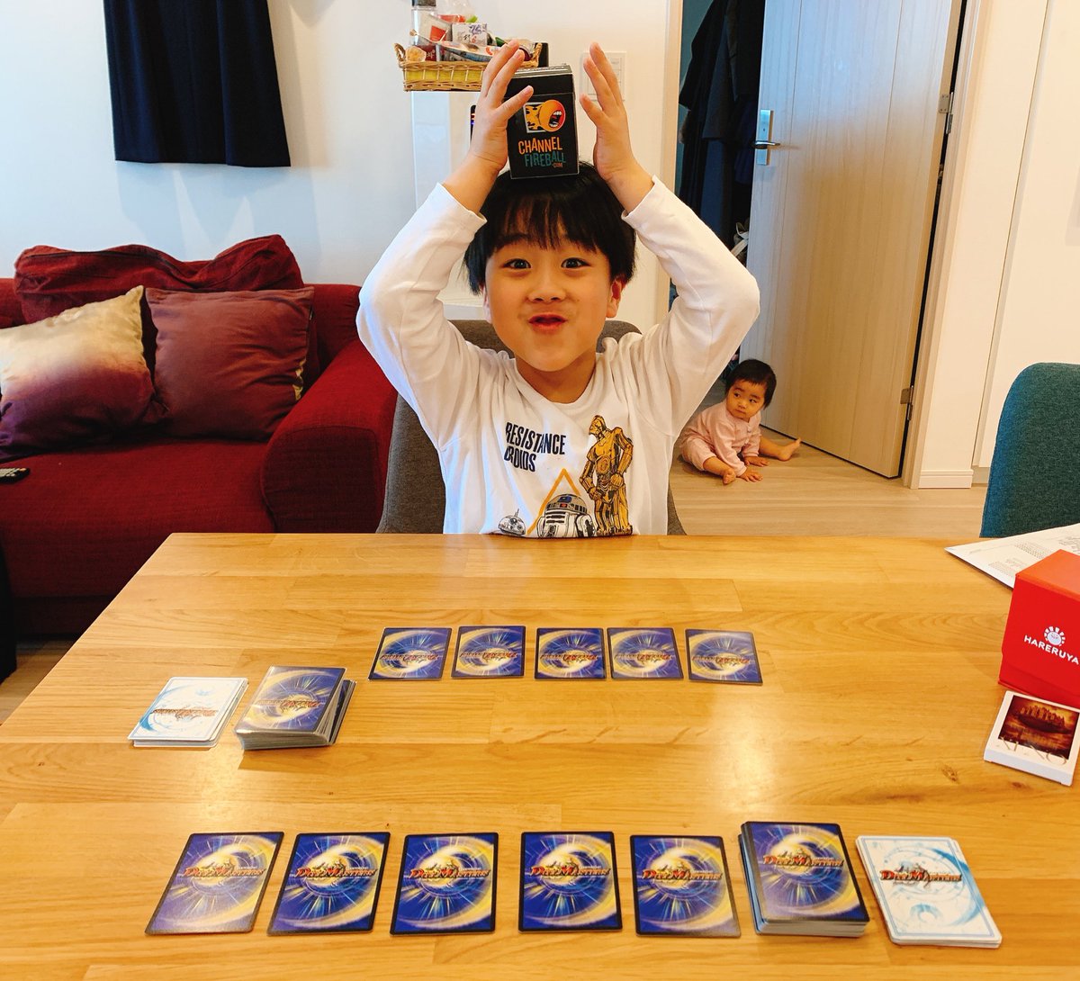 カードゲームしたい。 写真は5年前くらいのです（笑）