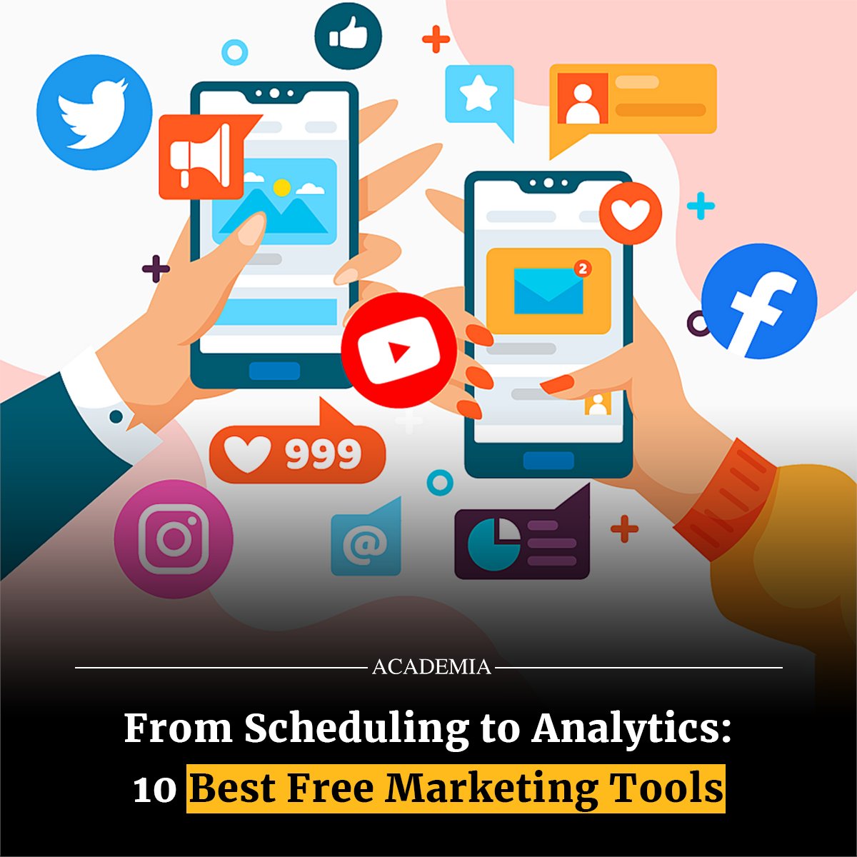 academiamag's tweet image. Top 10 free social media marketing tools to boost your online presence. Create content, schedule posts, track analytics, and grow your brand without spending. Perfect for businesses, freelancers, and creators.
#SocialMediaMarketing #FreeTools #DigitalMarketing #SMM