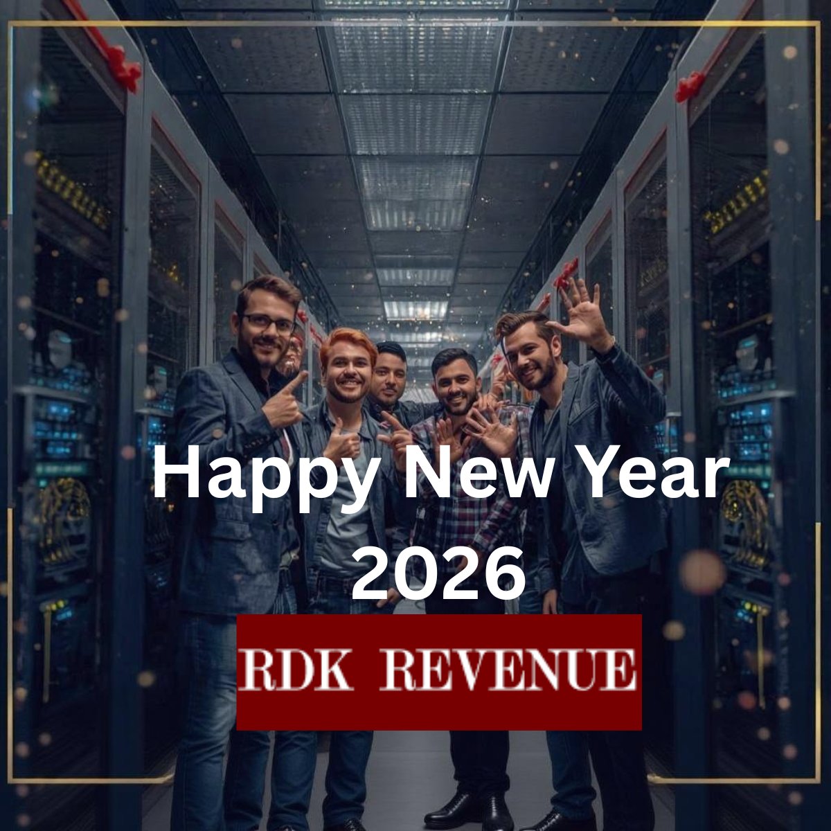 🎉✨ Happy New Year 2026! ✨🎉
RDKREVENUE is ready to power growth, innovation &amp; success this year. 🚀📈
Here’s to new opportunities &amp; stronger partnerships ahead! 🥂

#HappyNewYear2026 #RDKREVENUE #BusinessGrowth #Innovation #SuccessTogethe
