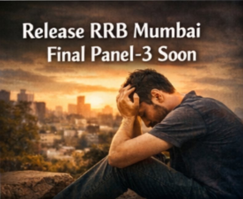 <a href="/Rrbmumbai/">Railway Recruitment Board, Mumbai</a> JE recruitment: Final Panel-3 is still awaited. Candidates are facing anxiety due to the unexplained delay. Requesting <a href="/RailMinIndia/">Ministry of Railways</a> &amp; <a href="/RailwaySeva/">RailwaySeva</a> to kindly update. Transparency matters.
<a href="/AshwiniVaishnaw/">Ashwini Vaishnaw</a> <a href="/RavneetBittu/">Ravneet Singh Bittu</a> <a href="/VSOMANNA_BJP/">V. Somanna</a>
#Release_RRBMumbai_JE_Final_Panel