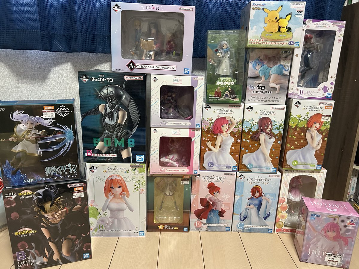 未開封のフィギュアどうしよ…