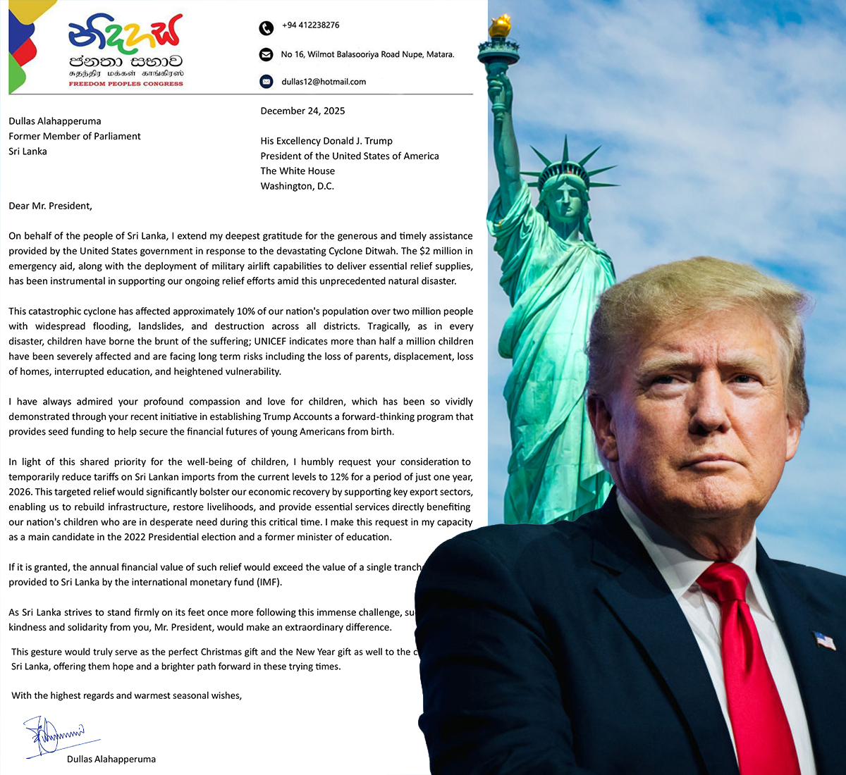 Dullas Alahapperuma tweet media