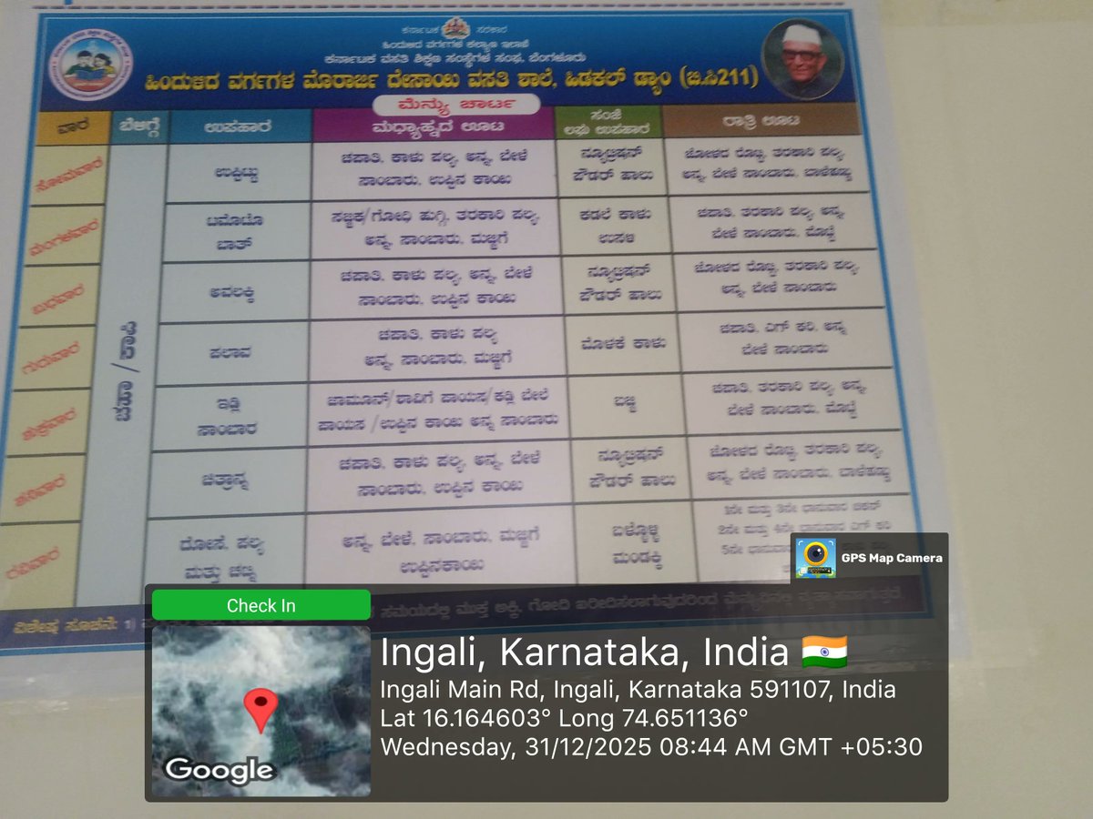 MDRSBC211's tweet photo. Breakfast photos  #SocialAudit_SWDMeals #SocialWelfare_Karnataka https://t.co/47goxUKF8A