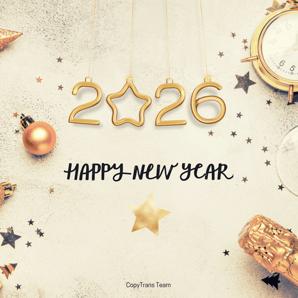 CopyTransFR's tweet photo. ✨ Nous vous souhaitons une année 2026 remplie d’écrans lumineux, de cœurs chaleureux et de véritables connexions au-delà du monde numérique.

Bonne année !

L'équipe CopyTrans https://t.co/jgcGdobNkl