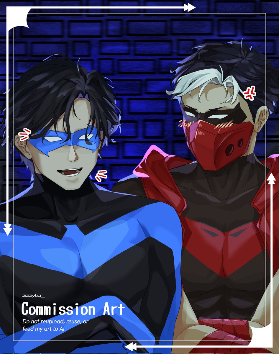 zizzylia_'s tweet photo. [commission result]

Thankyouu for commissioning me! ✨
#commissionsopen #Commision #Nightwing #RedHood #artistsonX #artidn #coms_jia #ZEart https://t.co/ub3XyxOvIx