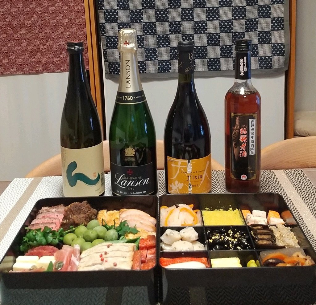 enoki124's tweet image. 年越し・正月は、酒いろいろ