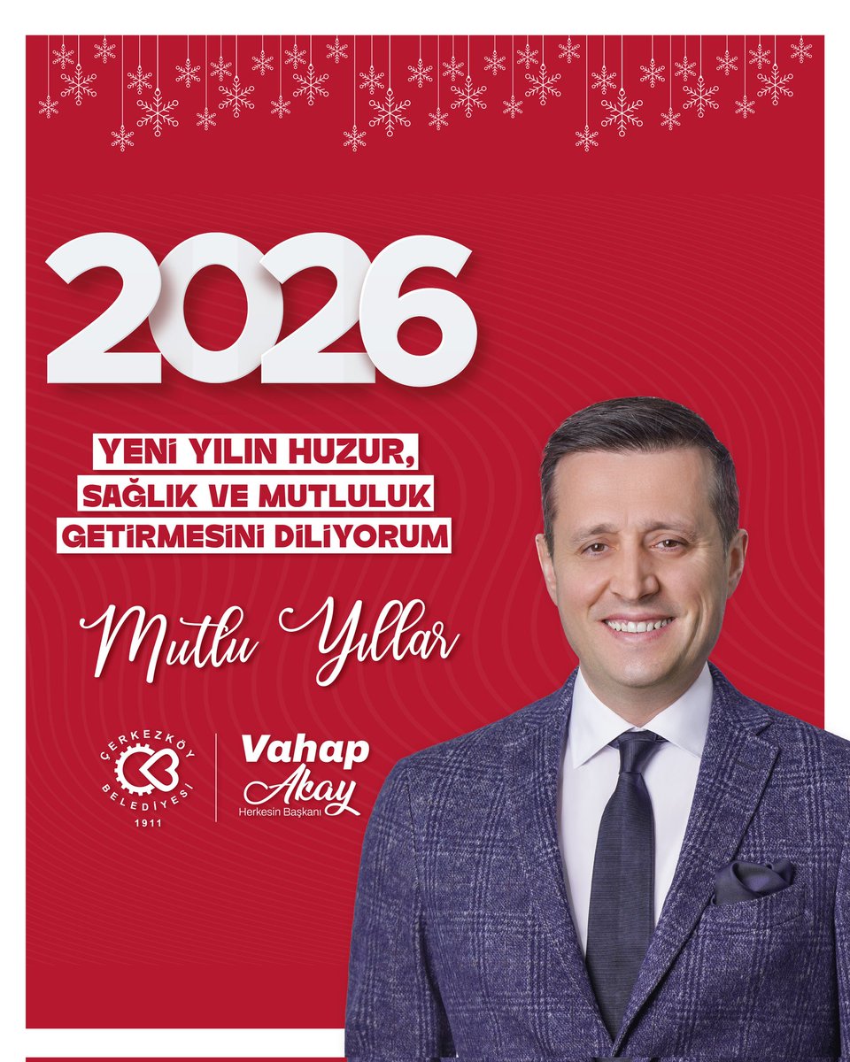 Yeni yılın hepimize sağlık, huzur ve mutluluk getirmesini diliyorum.
Birlikte daha güzel günlerde buluşmak dileğiyle… Mutlu yıllar. 🎉😊