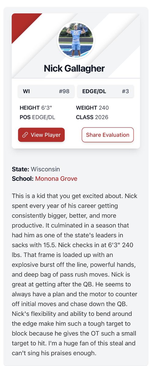 Nick Gallagher tweet media