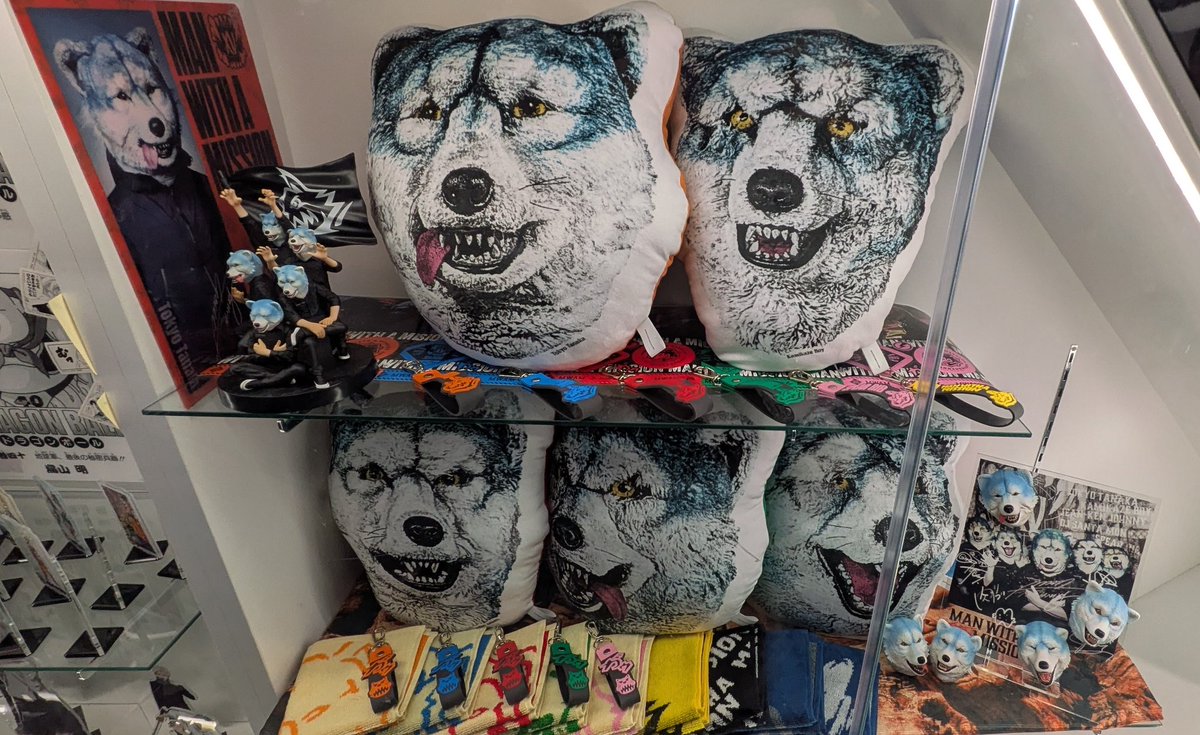 一番くじ MAN WITH A MISSION 15th ANNIVERSARY

1月3日発売

一番くじ公式ショップ池袋サンシャインシティ総本店にて展示中！