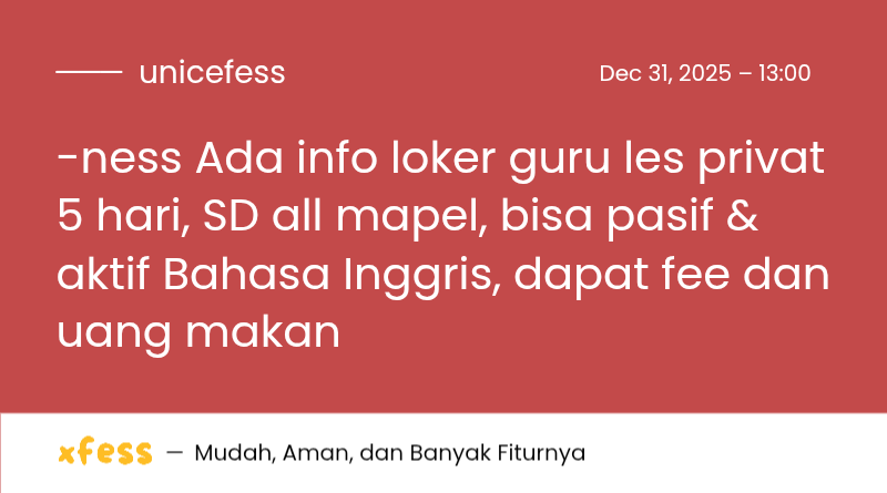 UNNES MENFESS🍌 tweet media