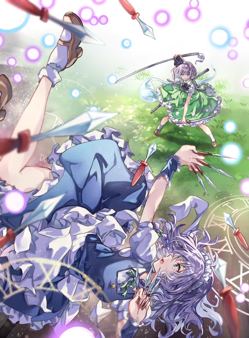 東方編。今年は念願の例大祭にも参加できてほんとに楽しかったです #2025年自分が選ぶ今年の4枚