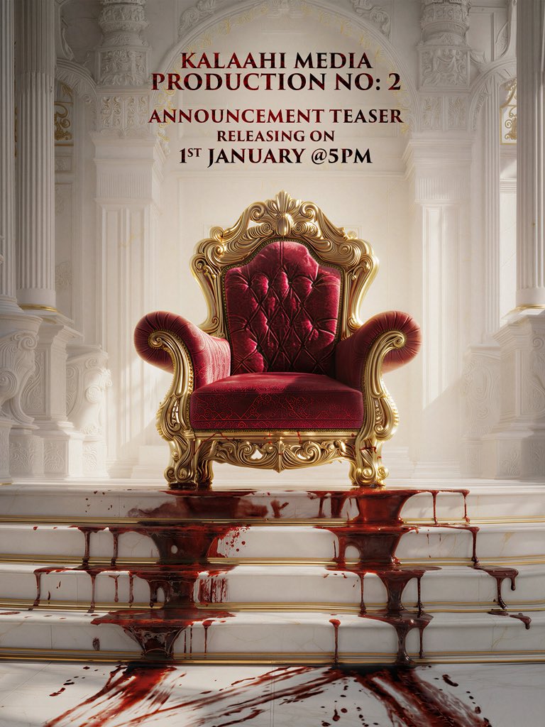 Politics is Personal.

<a href="/Kalaahi_Media/">Kalaahi Media</a>  #ProductionNo2 

Announcement Teaser on January 1st 2026, 5 PM.

Wishing everyone a powerful and prosperous New Year!!